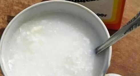 Baking soda solution to enhance a member