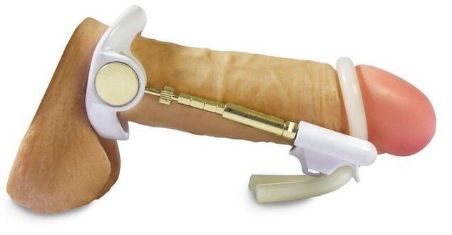 Extender for enlarging the head of the penis