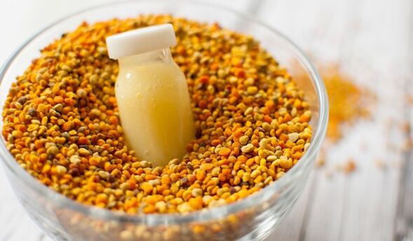 A man will keep in good shape by eating royal jelly and bee bread